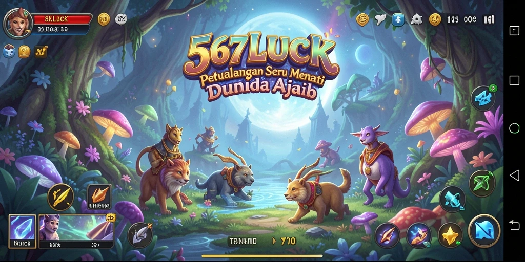 Tampilan gameplay <strong>567LUCK</strong> yang mendebarkan dan penuh petualangan.