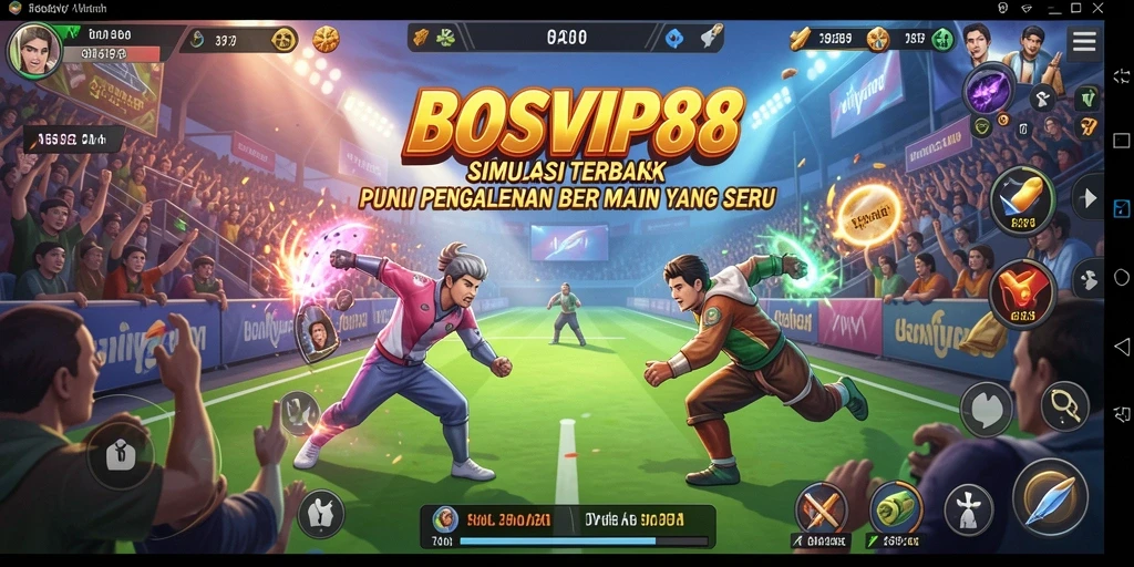 Tampilan gameplay BOSVIP88 yang menarik dan menawan.