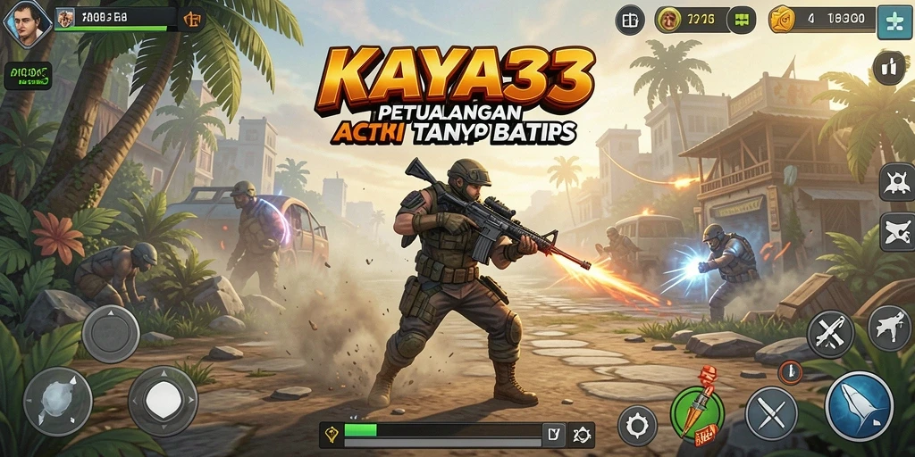 Tampilan gameplay KAYA33 yang menegangkan dan mendebarkan.