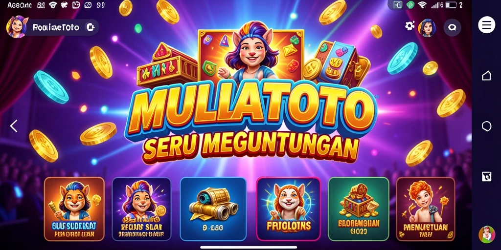 Tampilan menarik dari permainan Slot di MULIATOTO.