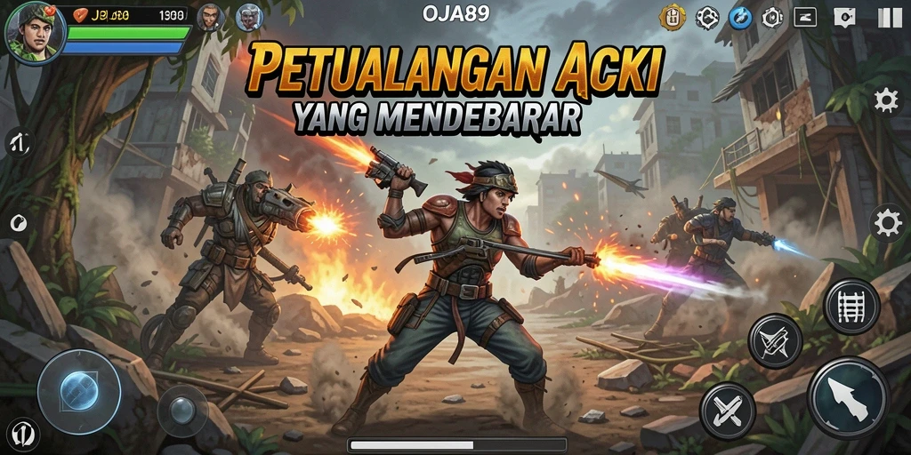 Tampilan gameplay OJA89 yang mendebarkan dengan berbagai aksi menantang.