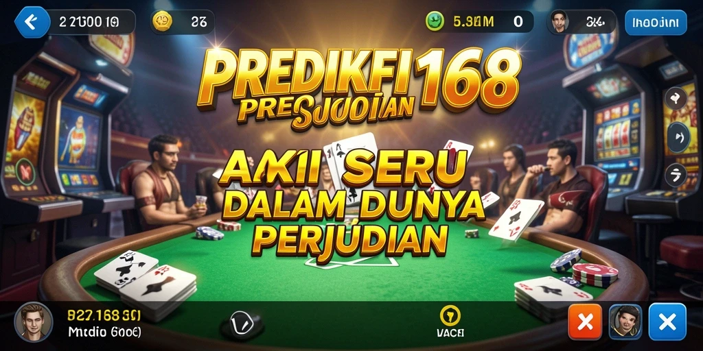 Tampilan gameplay seru PREDIKSI168 yang menegangkan.